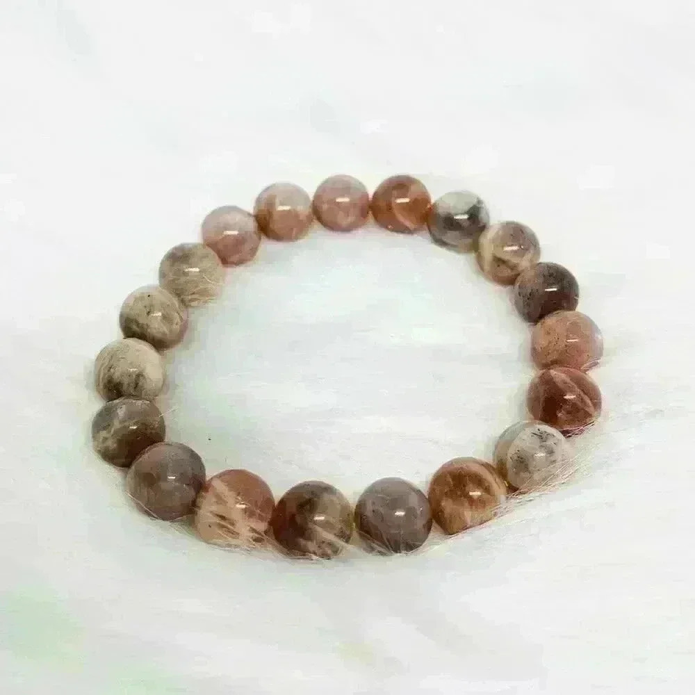 Brown Quartz Crystal Bracelet